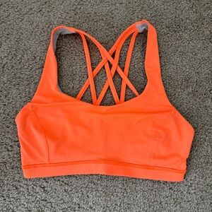Lululemon Free To Be Serene Bra Orange